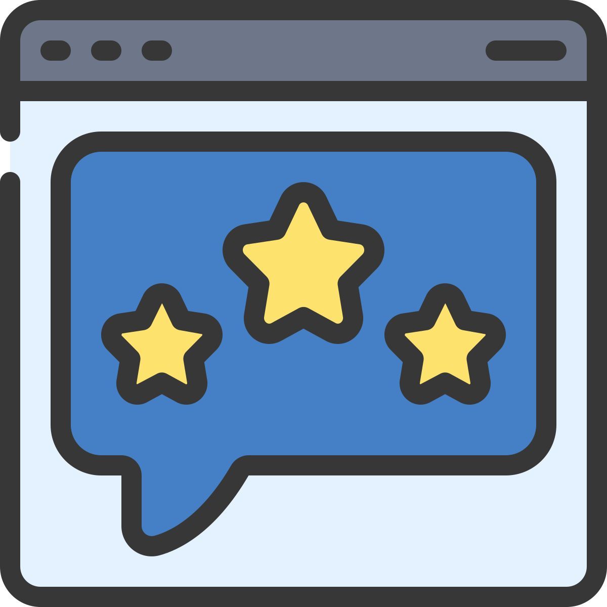 review icon