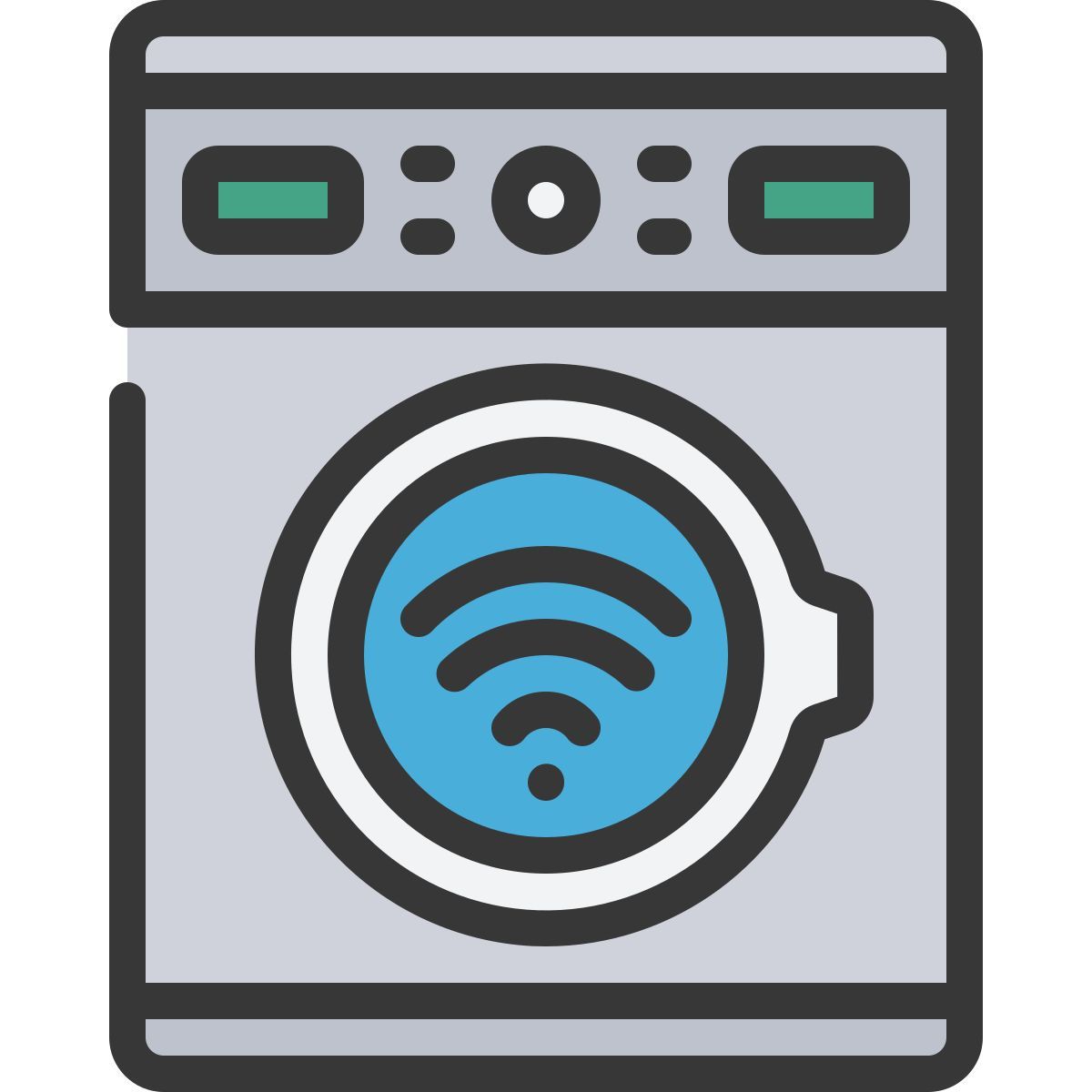 smart washing machine icon
