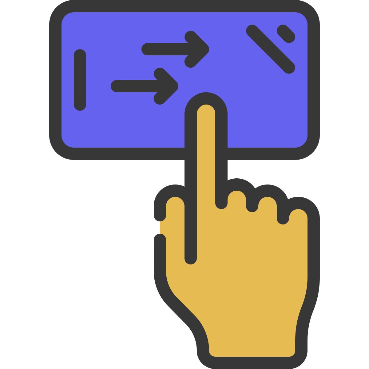 swipe icon