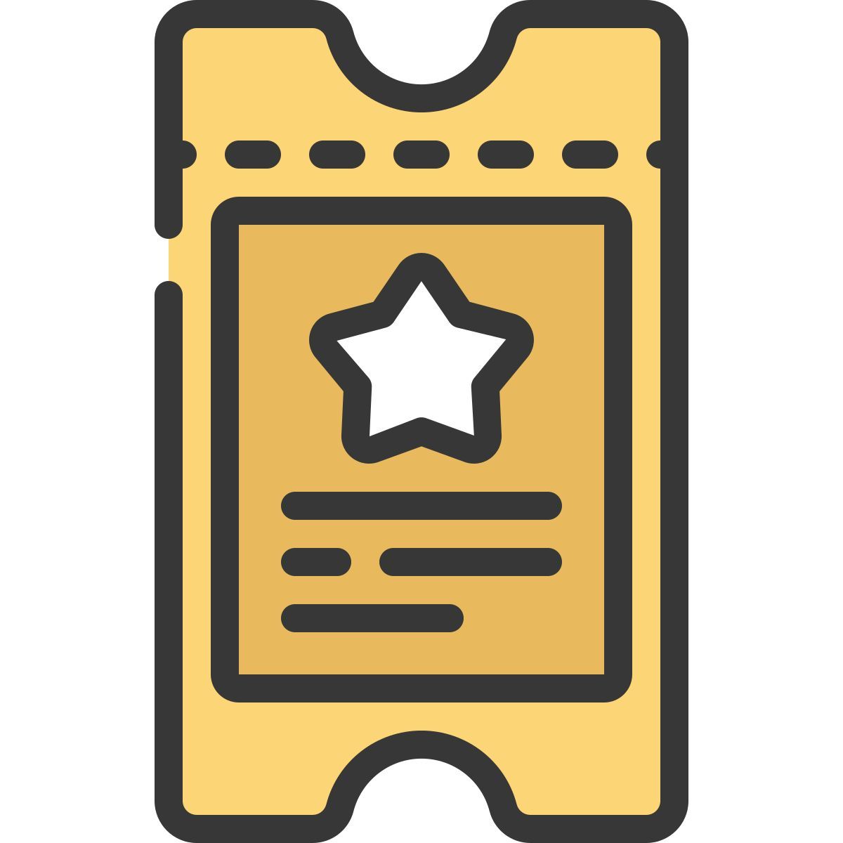 ticket icon
