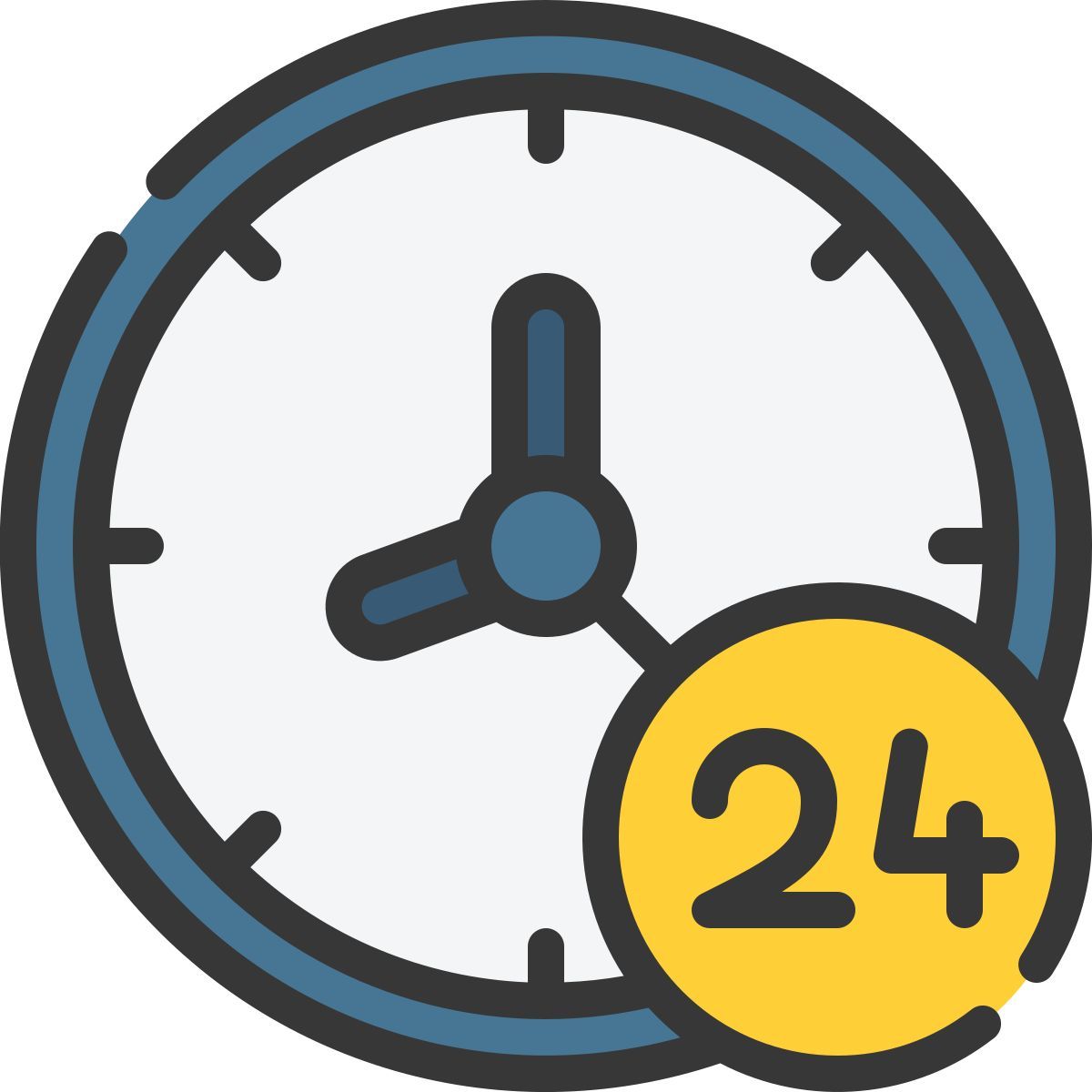 twenty four seven icon