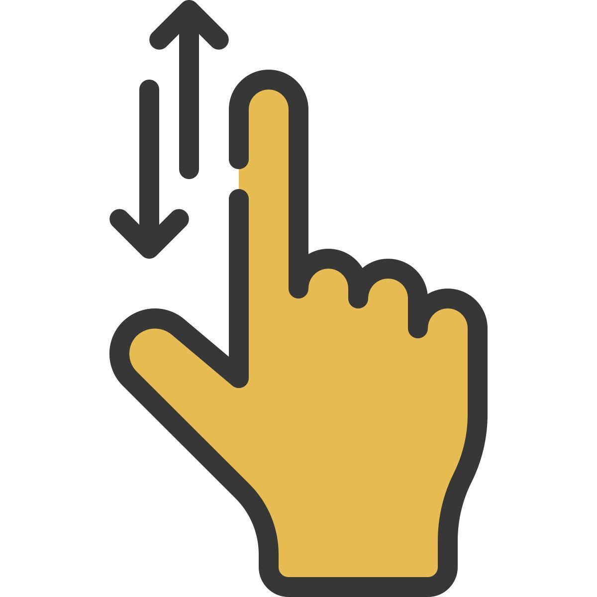 up icon