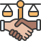 external agreement-legal-soft-fill-soft-fill-juicy-fish icon