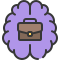 external brain-business-intelligence-soft-fill-soft-fill-juicy-fish icon