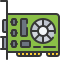 external card-computer-science-soft-fill-soft-fill-juicy-fish icon