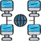 external computer-network-architecture-soft-fill-soft-fill-juicy-fish icon