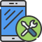 external configuration-mobile-device-management-soft-fill-soft-fill-juicy-fish icon