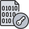 external encrypt-data-organisation-soft-fill-soft-fill-juicy-fish icon