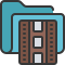 external film-folders-soft-fill-soft-fill-juicy-fish icon