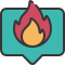 external fire-messages-and-communication-soft-fill-soft-fill-juicy-fish icon