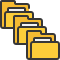 external folder-data-organisation-soft-fill-soft-fill-juicy-fish icon