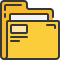 external folder-office-elements-soft-fill-soft-fill-juicy-fish icon