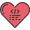 external love-web-developer-soft-fill-soft-fill-juicy-fish icon