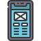 external mobile-mobile-phones-soft-fill-soft-fill-juicy-fish icon