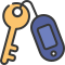 external oval-keys-and-locks-soft-fill-soft-fill-juicy-fish icon