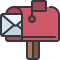 external post-envelopes-and-mail-soft-fill-soft-fill-juicy-fish icon