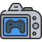 external recording-game-streaming-soft-fill-soft-fill-juicy-fish icon