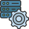 external server-servers-and-networks-soft-fill-soft-fill-juicy-fish icon