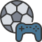 external sports-game-streaming-soft-fill-soft-fill-juicy-fish icon