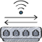 external switcher-network-architecture-soft-fill-soft-fill-juicy-fish icon