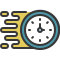 external time-time-management-soft-fill-soft-fill-juicy-fish icon