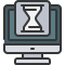 external timer-computer-applications-soft-fill-soft-fill-juicy-fish icon