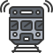 external train-internet-of-things-soft-fill-soft-fill-juicy-fish icon