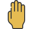 external tucked-hands-and-gestures-soft-fill-soft-fill-juicy-fish icon
