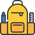 external bag-school-soft-fill-soft-fill-juicy-fish icon