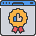 external browser-seo-soft-fill-soft-fill-juicy-fish icon