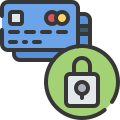 external card-cyber-security-soft-fill-soft-fill-juicy-fish icon