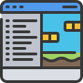 external coding-game-development-soft-fill-soft-fill-juicy-fish icon