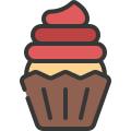 external cupcake-supermarket-soft-fill-soft-fill-juicy-fish icon