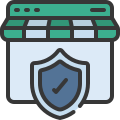 external ecommerce-internet-security-soft-fill-soft-fill-juicy-fish icon