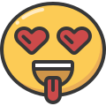 external emoji-emoji-soft-fill-soft-fill-juicy-fish-2 icon