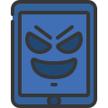 external evil-cyber-crime-soft-fill-soft-fill-juicy-fish icon