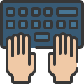 external hands-computer-science-soft-fill-soft-fill-juicy-fish icon