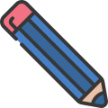 external pencil-cursors-soft-fill-soft-fill-juicy-fish icon