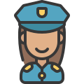 external police-key-workers-soft-fill-soft-fill-juicy-fish icon