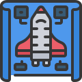 external rocket-aerospace-engineering-soft-fill-soft-fill-juicy-fish icon