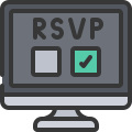 external rsvp-event-management-soft-fill-soft-fill-juicy-fish icon