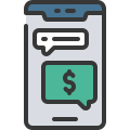external send-financial-technology-soft-fill-soft-fill-juicy-fish icon