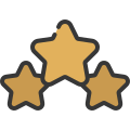 external stars-video-game-elements-soft-fill-soft-fill-juicy-fish icon