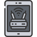 external tablet-internet-of-things-soft-fill-soft-fill-juicy-fish icon