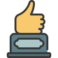 external thumbs-trophies-and-awards-soft-fill-soft-fill-juicy-fish icon