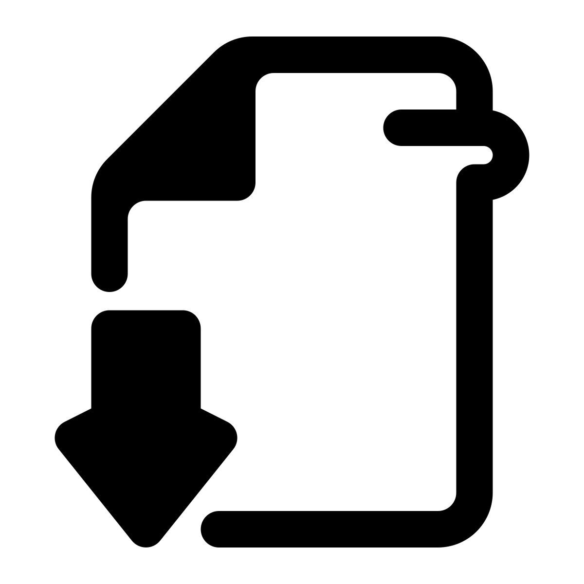 arquivo externo arquivo e pasta parte 1 solid adri ansyah 19 icon