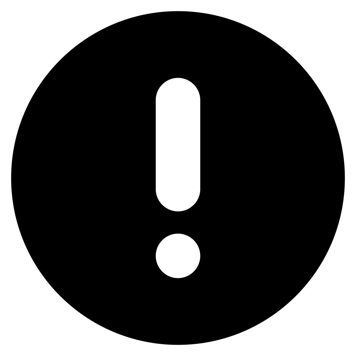 warning icon