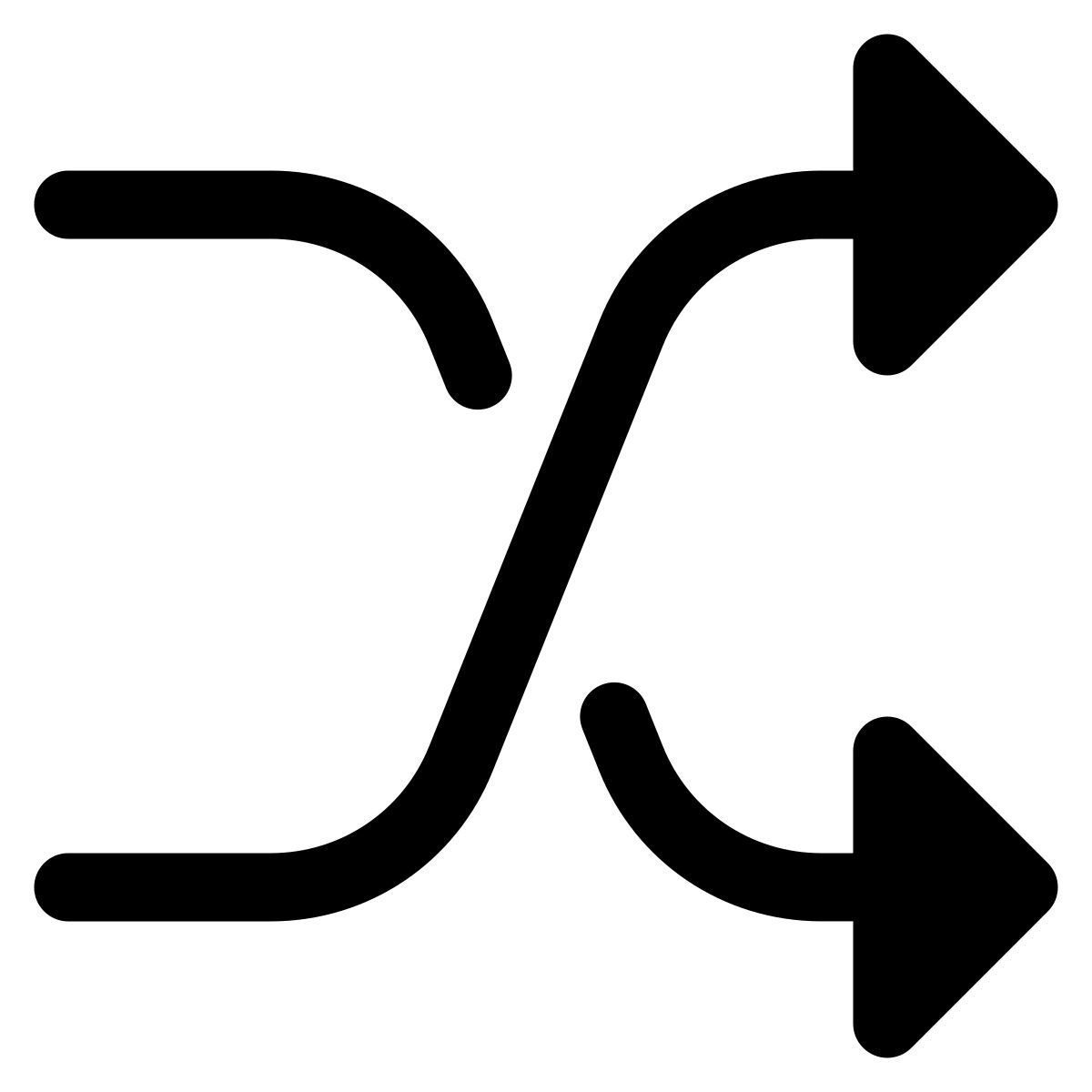 shuffle icon