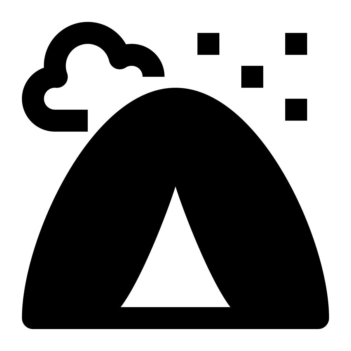 tente classique icon