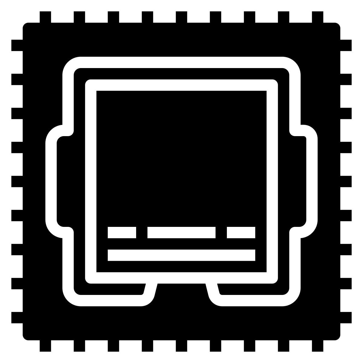 processor icon icon